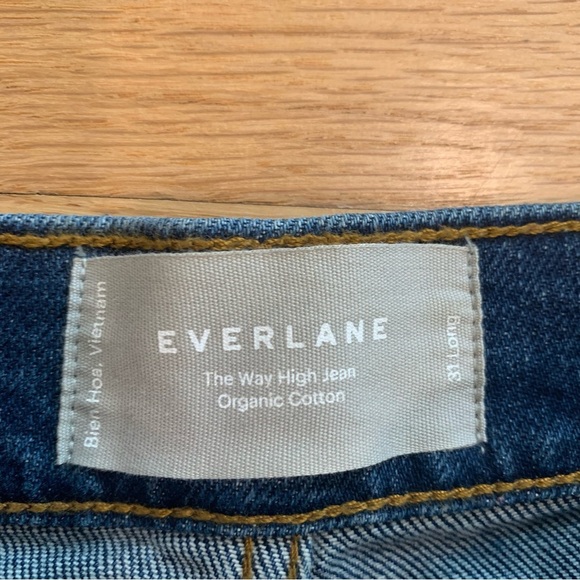 Women’s Everlane The Way High Jean in Indigo Denim Size 31 Long - Picture 6 of 13